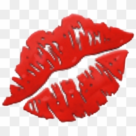 Lips Emoji Transparent Images - Kiss Lips Emoji Png, Png Download - vhv