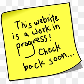 Work In Progress Website, HD Png Download - work in progress png