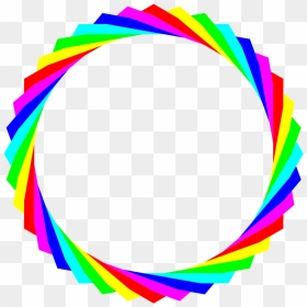 Rainbow Circle Clip Art - Cool Circle No Background, HD Png Download - rainbow circle png