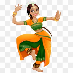 Bharatanatyam Dance Png - Dance Clipart Png, Transparent Png - dance clipart png