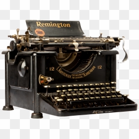 Remington Old Type Writer Transparent Background Png - Old Remington Typewriter, Png Download - crowbar png