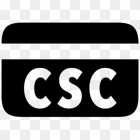 Card Security Code Icon , Png Download - Black-and-white, Transparent Png - code icon png