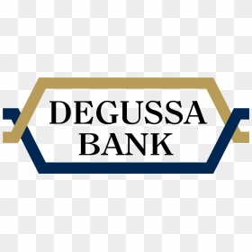 Degussa Bank Logo Clip Arts - Degussa Bank Logo Png, Transparent Png - bank icon png