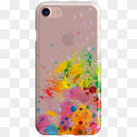 Mobile Phone Case, HD Png Download - 3d paint splash png