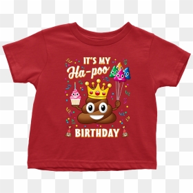 It"s My Birthday Emoji Pink T-shirt - Active Shirt, HD Png Download - birthday emoji png