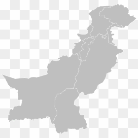 Pakistan Map - Pakistan Map Png, Transparent Png - map.png