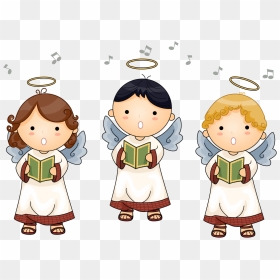 Fd Nursery Choir Fd News Online Banner Free - Cartoon Angels, HD Png Download - choir png