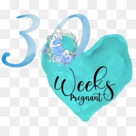 #30 #30weeks #30weekspregnant #freetoedit #remixed - 30 Weeks Pregnant Sticker, HD Png Download - pregnant silhouette png