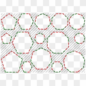 Dashed Multi Polygons For Xmas Png - Art, Transparent Png - xmas png