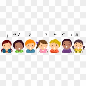 Kids Singing Clipart, HD Png Download - choir png