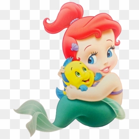 Little Mermaid Png - Baby Ariel Little Mermaid, Transparent Png - the little mermaid png
