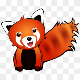 Red Panda Clipart 3 - Transparent Background Red Panda Clip Art, HD Png Download - red panda png