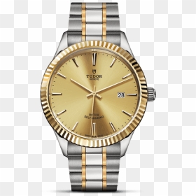 Tudor Style 38mm Gold, HD Png Download - gold watch png