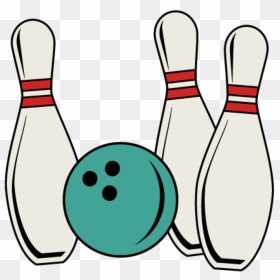 Clip Art Line - Bowling Clipart, HD Png Download - bowling clipart png