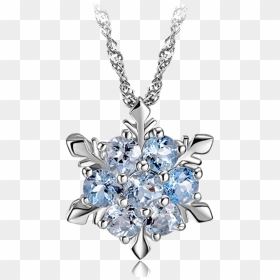 Collar De Frozen 2, HD Png Download - silver snowflake png