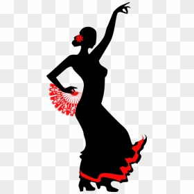 Dance Clipart Shadow - Flamenco Dancer Transparent Background, HD Png Download - dance clipart png