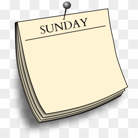 Sunday Clip Arts - Sunday Clipart, HD Png Download - sunday png