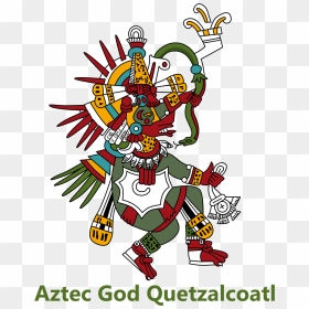 Aztec God Quetzalcoatl Jpg Free Download - Aztec God Quetzalcoatl, HD Png Download - aztec png