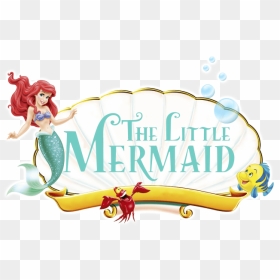 To Little Mermaid Coloring Pages - Little Mermaid Logo Png, Transparent Png - the little mermaid png