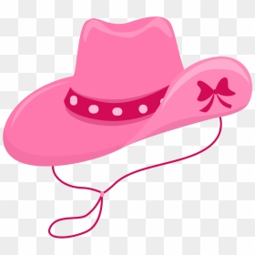 Pink Clipart Cowgirl Hat - Pink Cowgirl Hat Clipart, HD Png Download - cowgirl png