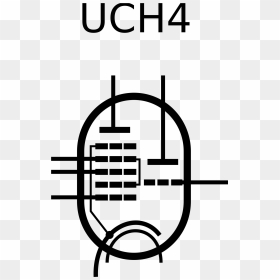 Radio Tube Uch4 Clip Arts - Radio Tube Svg, HD Png Download - radio icon png