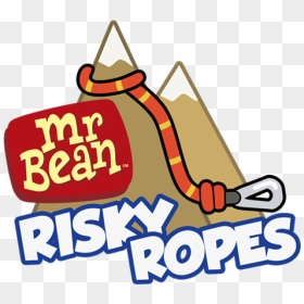 Mr Bean Risky Ropes Logo - Logo Mr Bean Png, Transparent Png - mr bean png