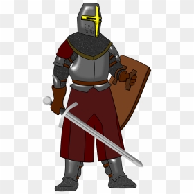 Knight Clipart - People In Armor, HD Png Download - knight helmet png