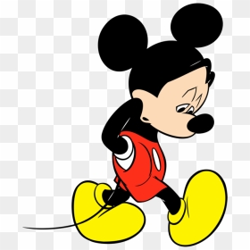 Mickey Mouse Clip Art - Sad Face Cartoon Characters, HD Png Download - sorry png