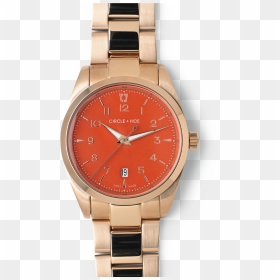 Analog Watch, HD Png Download - gold watch png