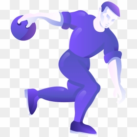 Bowling Clipart - Cartoon, HD Png Download - bowling clipart png