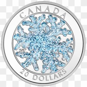 Silver Coin, HD Png Download - silver snowflake png