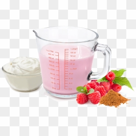 Strawberry, HD Png Download - yogurt png