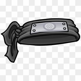 Transparent Bandana Headband - Ninja Headband Transparent Background, HD Png Download - black bandana png