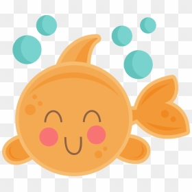 Happy Fish Clipart Picture Library Stock Happy Fish - Cute Fish Clipart, HD Png Download - cartoon fish png