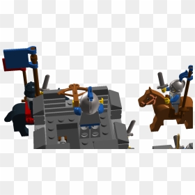 Connectable Castle Wall - Lego, HD Png Download - castle wall png