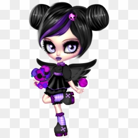 Gothic Fairy Cartoon, HD Png Download - voodoo doll png