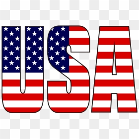 Bandera Usa Png - Usa American Flag Letters, Transparent Png - bandera de estados unidos png