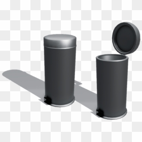 Cup, HD Png Download - open trash can png