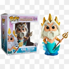 King Triton Pop, HD Png Download - the little mermaid png