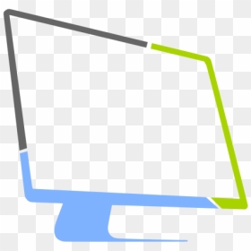 Display Clipart Computer Logo - Monitor Pc Logo Vector, HD Png Download - computer logo png