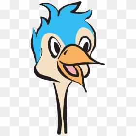 Ostrich's Head Clipart, HD Png Download - ostrich png