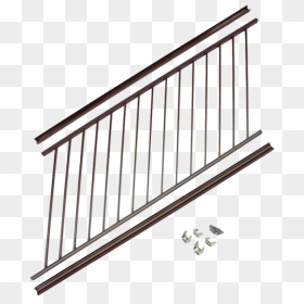 Harmony Railing 36 X 8 Stair Railing Bronze - Preassembled Stair Railing, HD Png Download - railing png