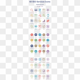 60 Seo Services Icons Icons - Services Icons Web Design, HD Png Download - code icon png