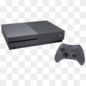 Refurbished Xbox One S Console, 500gb, Storm Grey , - Xbox One S Gray, HD Png Download - xbox one s png