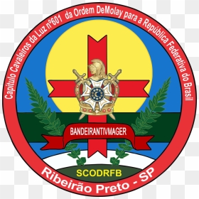 Brasão Capítulo Demolay Cavaleiros Da Luz - Demolay International, HD Png Download - luz png