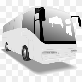 Tour Bus Transportation Free Black White Clipart Images - Tourist Bus Icon Png, Transparent Png - tourist png
