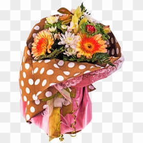 Bouquet, HD Png Download - pastel flowers png