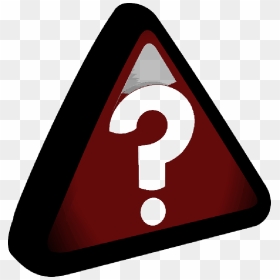 Red, Icon, Mark, Triangle, Question, Help, Query - Query Clipart, HD Png Download - question icon png