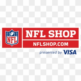 Nfl Shop Presented By Visa Logo - Nfl, HD Png Download - shop png