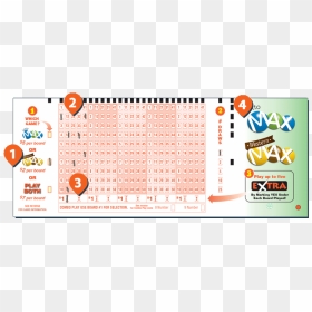 Lotto Max, HD Png Download - blank ticket png